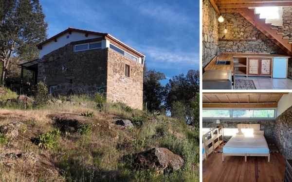 Autarke Quinta mit 1 Hektar Land & Bachlauf bei Castelo Branco für 115.000€