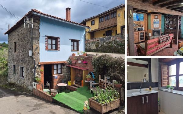 Dorfhaus mit Bergpanorama in Asturien für 105.000€