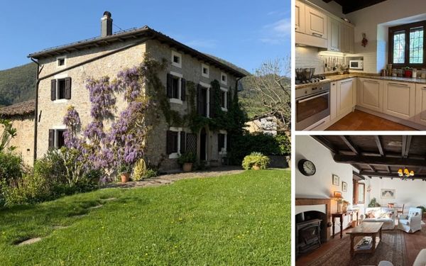 Historisches Steinhaus mit 2.000 m² Garten in der Emilia-Romagna für 220.000€