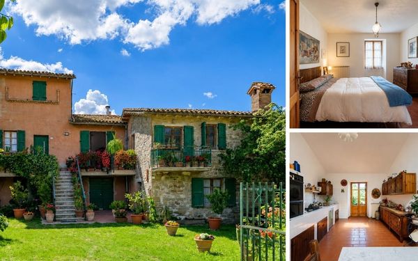 Rustico mit idyllischem Garten in Umbrien für 168.000€
