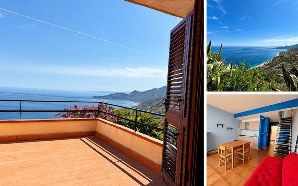 Ferienwohnung mit spektakulärer Meerblick-Terrasse auf Sizilien für 62.000€