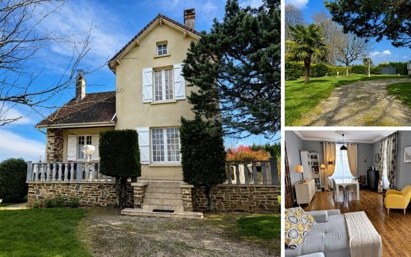 Landhaus mit gepflegtem Garten in der Dordogne für 156.000€