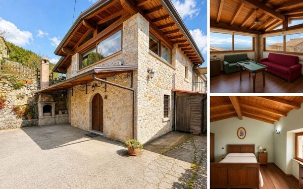 Stilvoll restauriertes Natursteinhaus mit antikem Pizzaofen in Latium für 120.000€