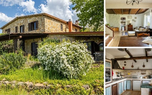 Natursteinhaus mit privatem Olivenhain in Umbrien für 179.000€