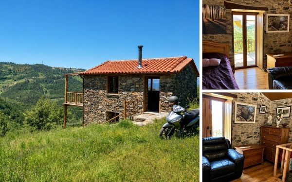 Off-Grid-Steinhaus mit Panoramablick in Coimbra für 117.500€