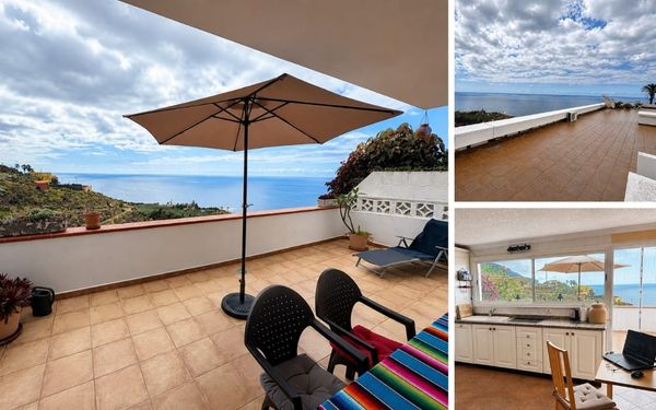 Penthouse-Studio mit Meerblick-Balkon und 20 m²-Dachterrasse auf Teneriffa für 159.000€