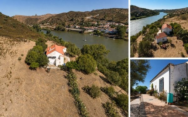 Autarkes Landhaus mit Flussterrasse im Alentejo für 195.000€