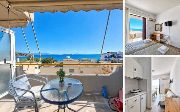Ferienapartment mit Meerblick-Balkon auf dem Peloponnes für 90.000€