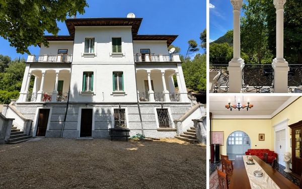Historische Jugendstilvilla mit Privatpark in den Abruzzen für 179.000€