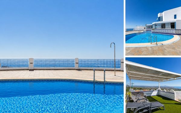 Doppelhaushälfte mit Meerblick, Pool & Dachterrasse am Golf von Valencia für 250.000€