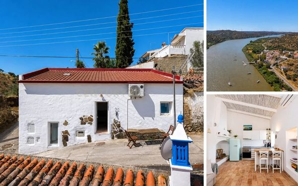 Renoviertes Ferienhaus mit Flussblick an der Algarve für 145.000€