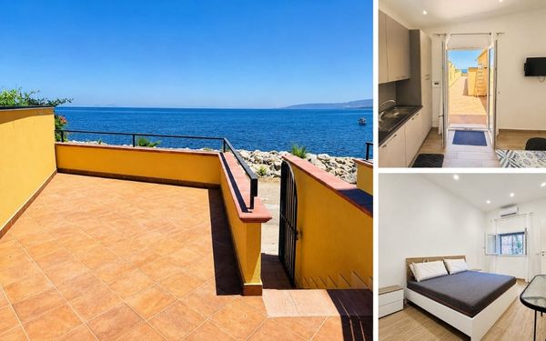 Ferienwohnung mit Meerblick-Terrasse in Strandnähe auf Sizilien für 140.000€