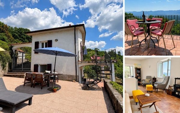 Freistehendes Ferienhaus mit Panoramaterrassen in der Toskana für 195.000€