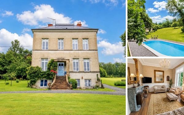 Herrenhaus mit Pool & großem Garten im Limousin für 250.000€