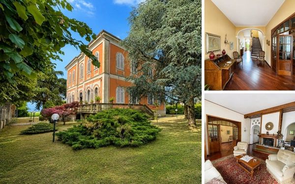 Historische Villa mit zwei Kaminen & großem Garten im Piemont für 250.000€