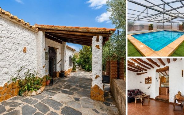 Landhaus mit überdachtem Pool in Granada für 150.000€