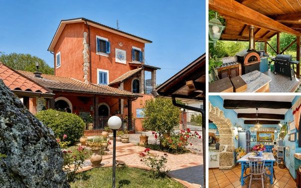 Landhaus mit Outdoor-Küche & Bergblick im Latium für 165.000€