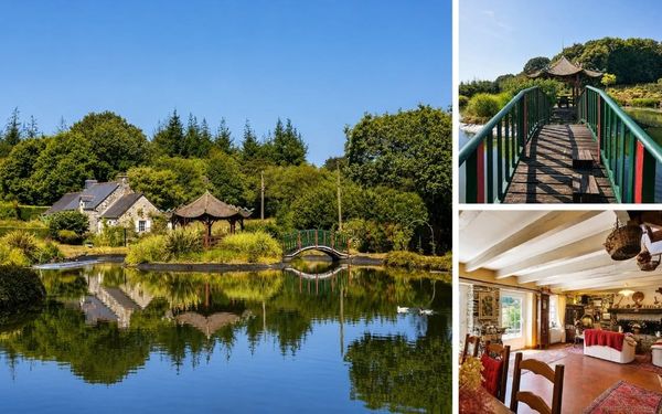 Landhaus mit Privatsee in der Bretagne für 312.300€