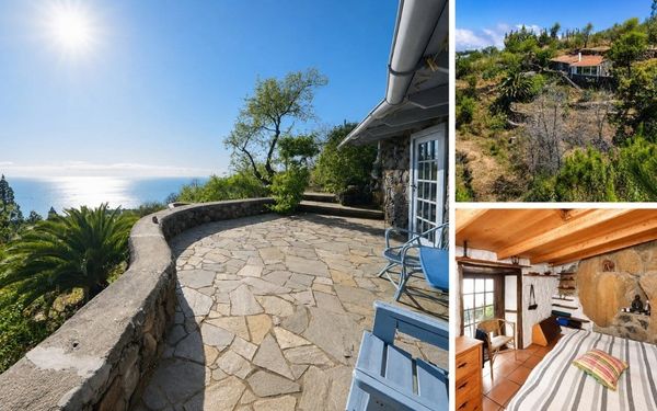 Natursteinhaus mit Atlantikblick & 4.000 m² Grundstück auf La Palma für 239.000€