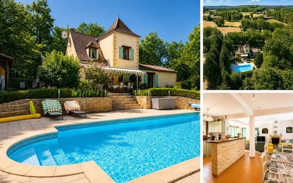 Renoviertes Landhaus mit beheiztem Pool in der Dordogne für 349.500€
