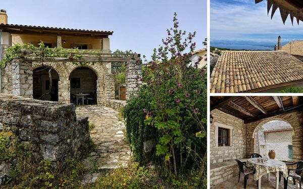 Steinhaus mit Meerblick auf Korfu für 180.000€