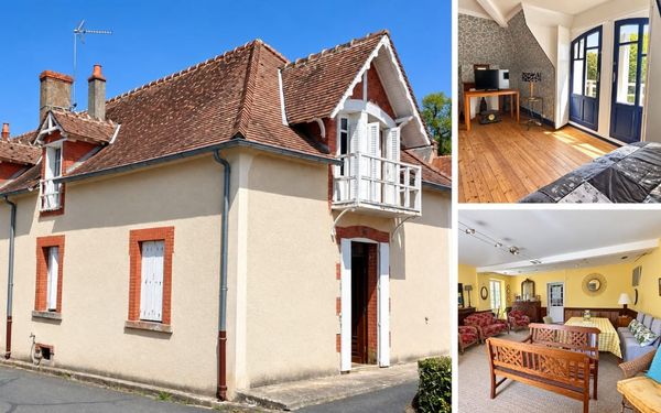 Dorfhaus mit historischen Details im Berry für 54.900€