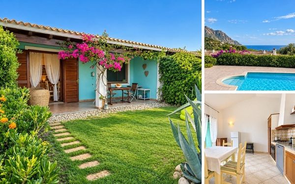 Ferienhaus mit Meerblick & Gemeinschaftspool auf Sardinien für 169.000€