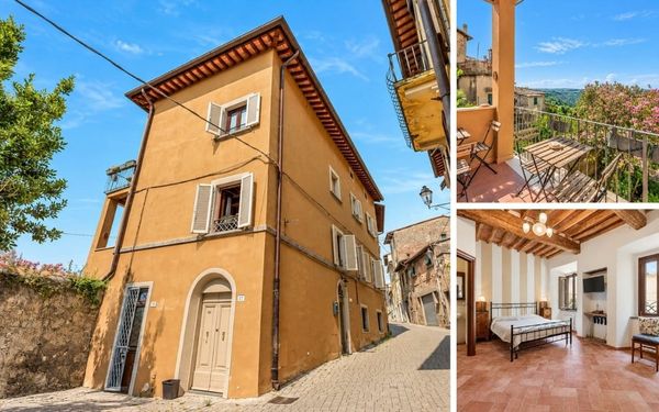 Historisches Toskanahaus mit Panoramabalkon bei Pisa für 240.000€
