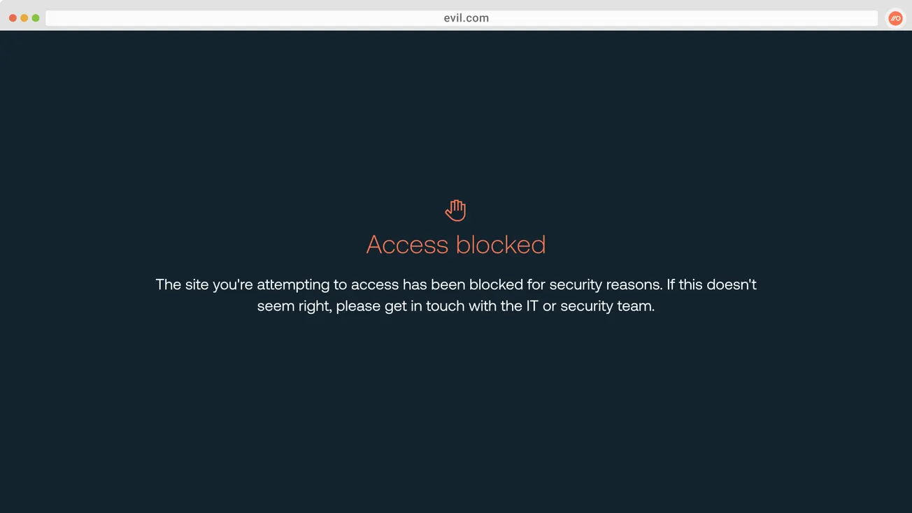 What Happens When a Website Is Blocked