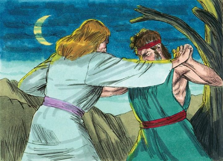Wrestling and Blessing