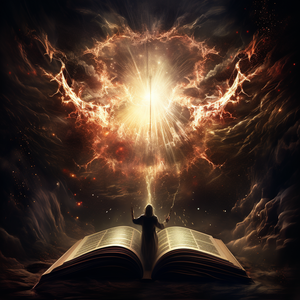 Image Description: An illuminated open book, symbolizing the power of sound biblical doctrine, emits a brilliant, radiant lig