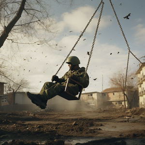 A plea to the modern believer. Soldier, swinging, awakening the soldier.