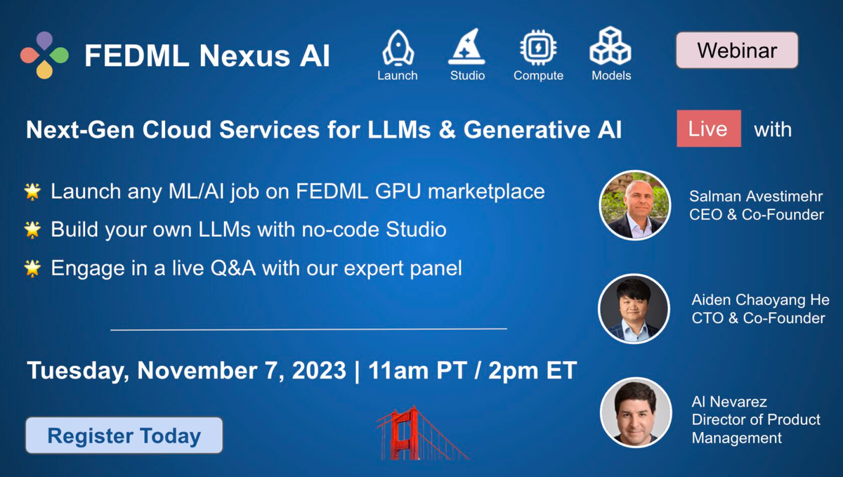 Webinar: Introducing FEDML Nexus AI