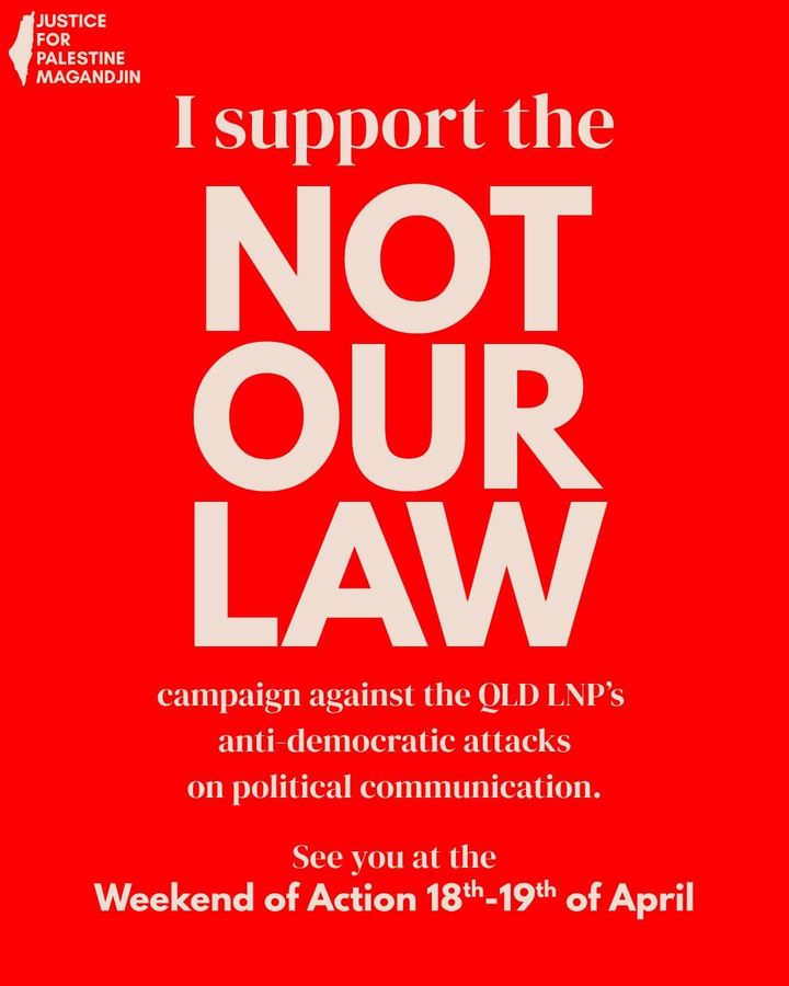 Not Our Law: Challenging queensland's new 'Fighting Antisemitism & Keeping Guns Out of the Hands of Terrorists & Criminals' amendment act