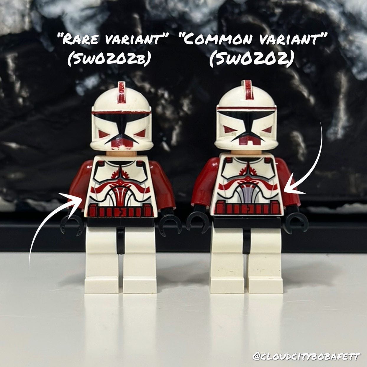 2008 Clone Trooper Commander Fox Variants