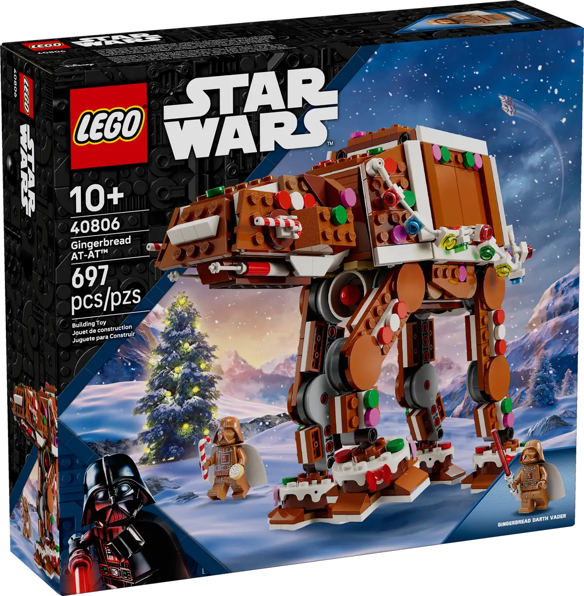 Gingerbread AT-AT Front Box Art