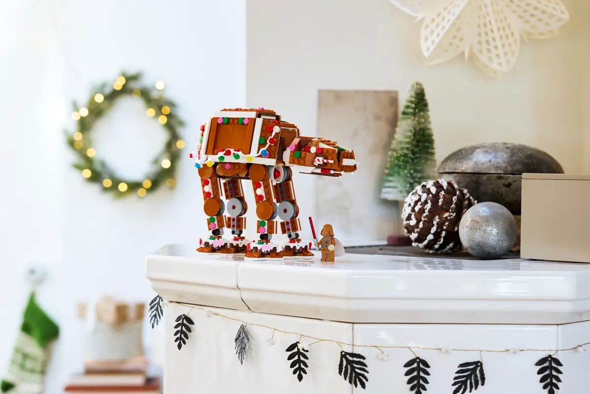 Start The Holidays with The All New Lego Gingerbread AT-AT!