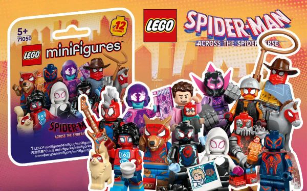 The All-New LEGO Minifigures Spider-Man Across the Spider-Verse