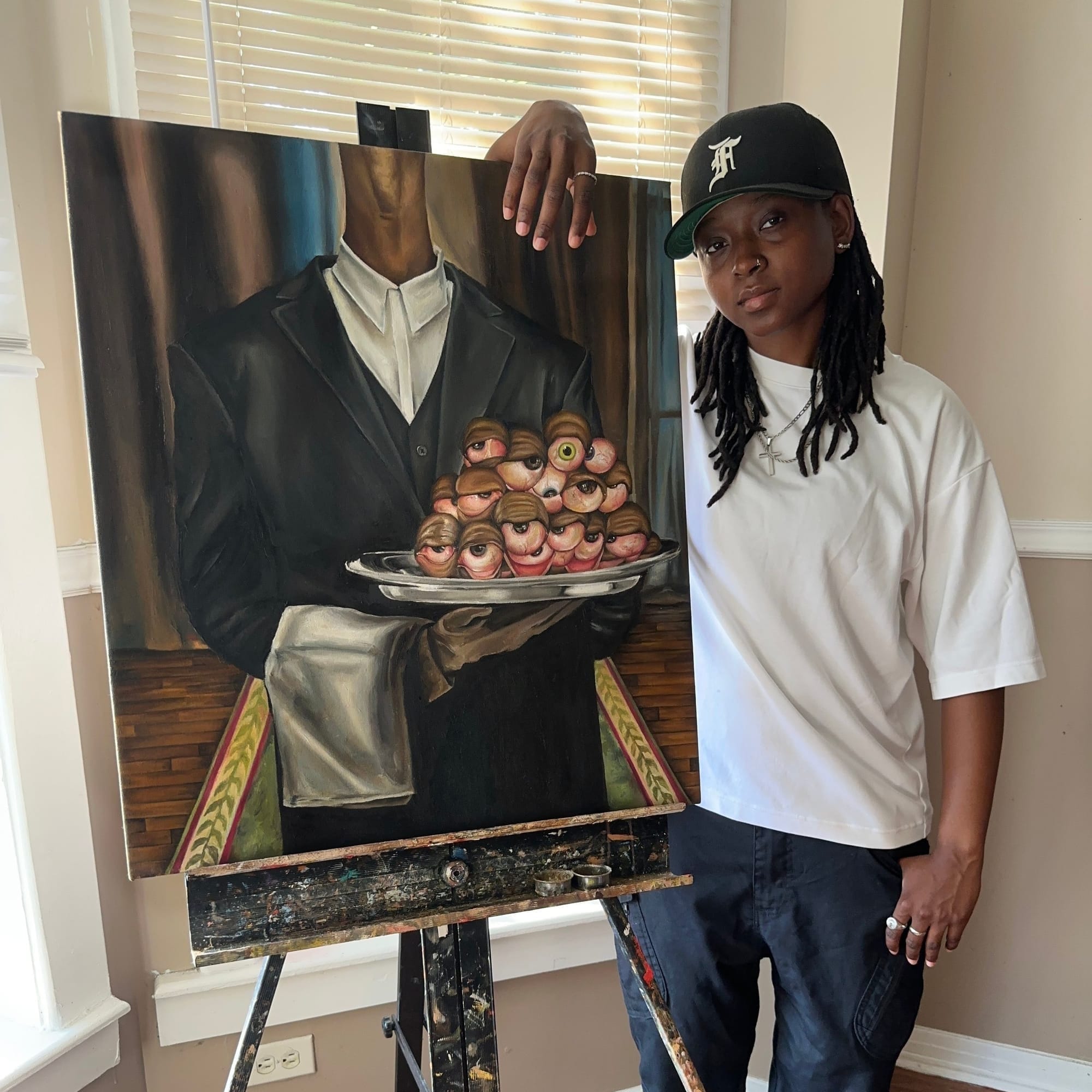 Authenticity and Consistency: An Interview with Artist Paris Black on Portraiture, Culture, and Film Influence