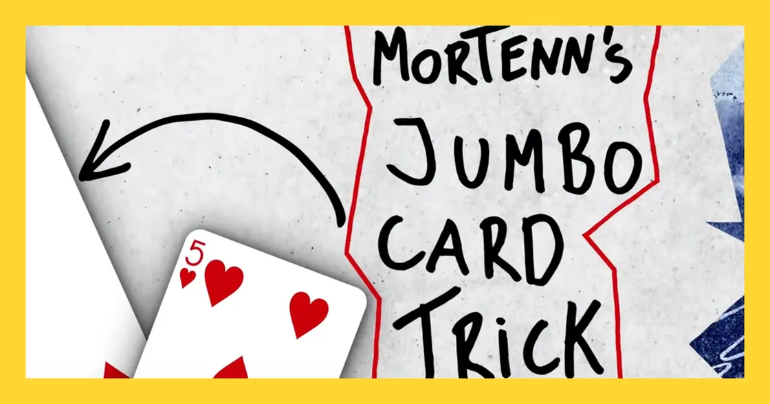 Mortenn’s Jumbo Card Trick