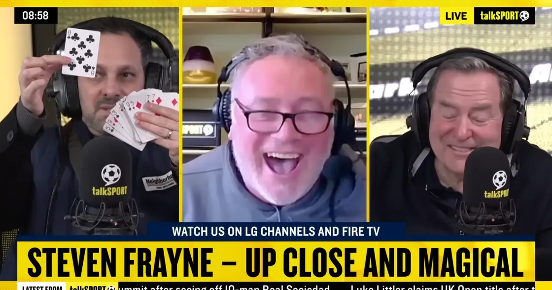 Steven Frayne Brings Magic to talkSPORT
