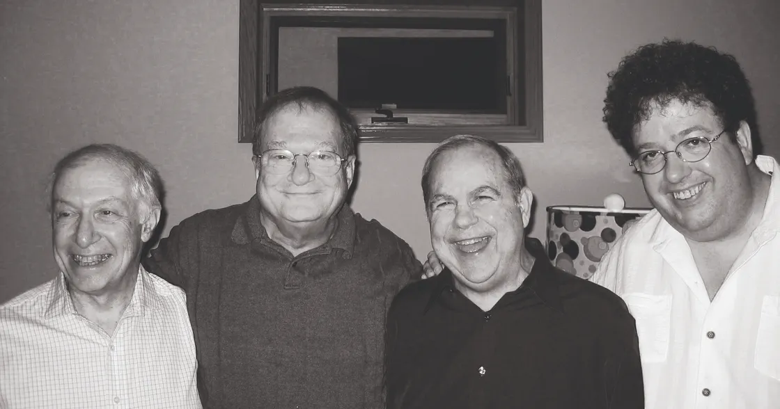 That Marlo group: Simon Aronson, Steve Draun, David Solomon, and Bill Malone