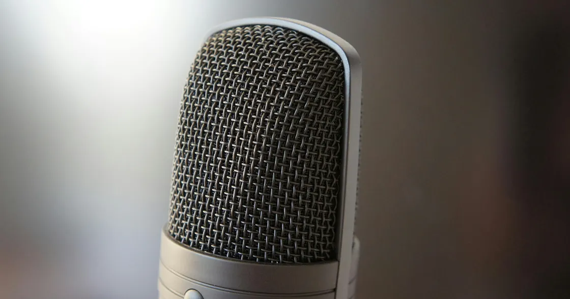 Close-up Photo of a Condenser Microphone