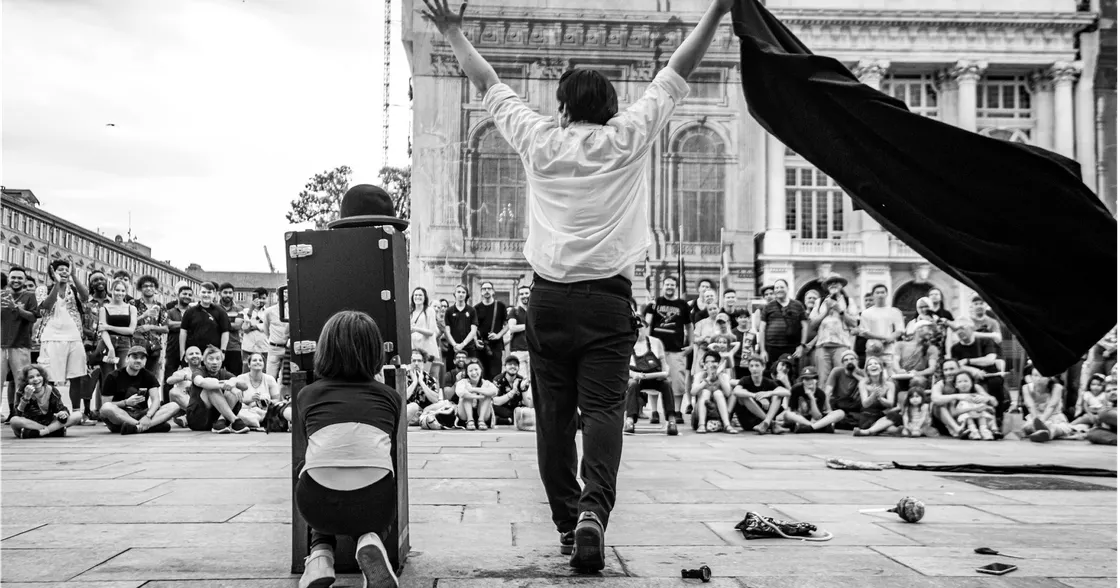 Competing at the World Championship of Street Magic