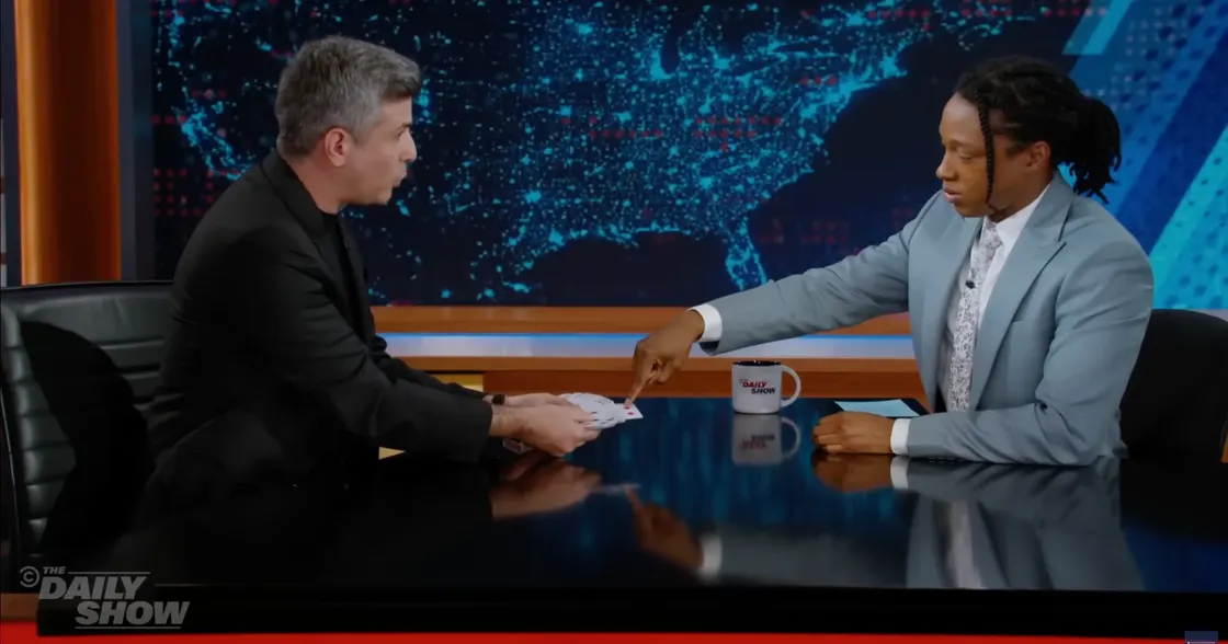 Asi Wind on The Daily Show