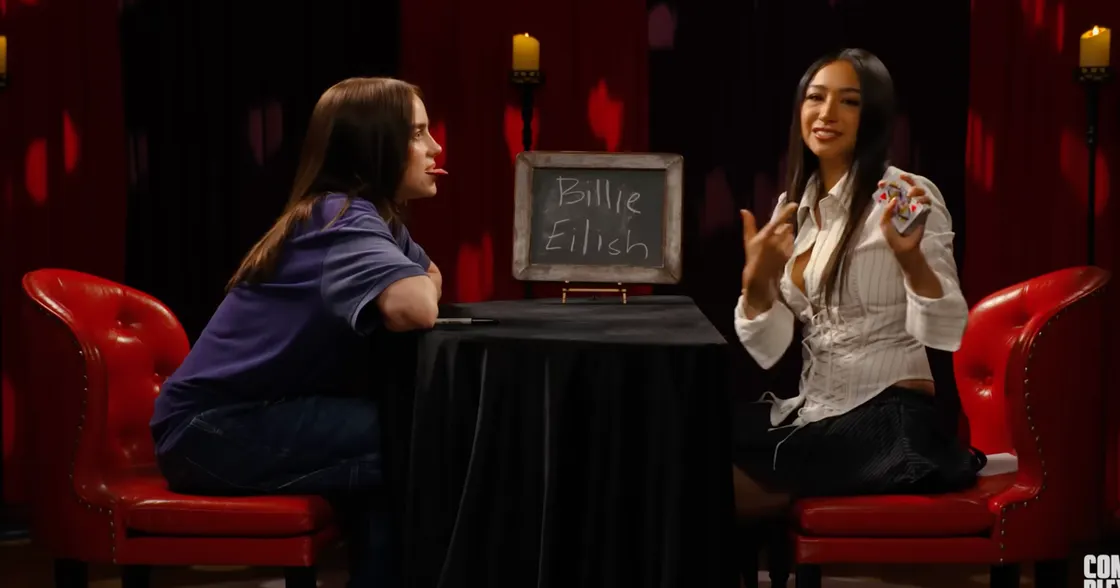 Billie Eilish Gets Flustered on Interview With a Magician