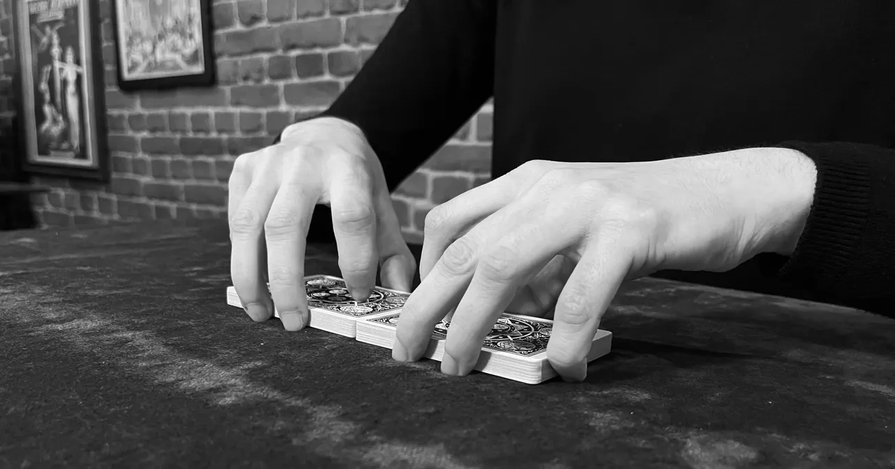 My Take on the Tabled Faro Shuffle