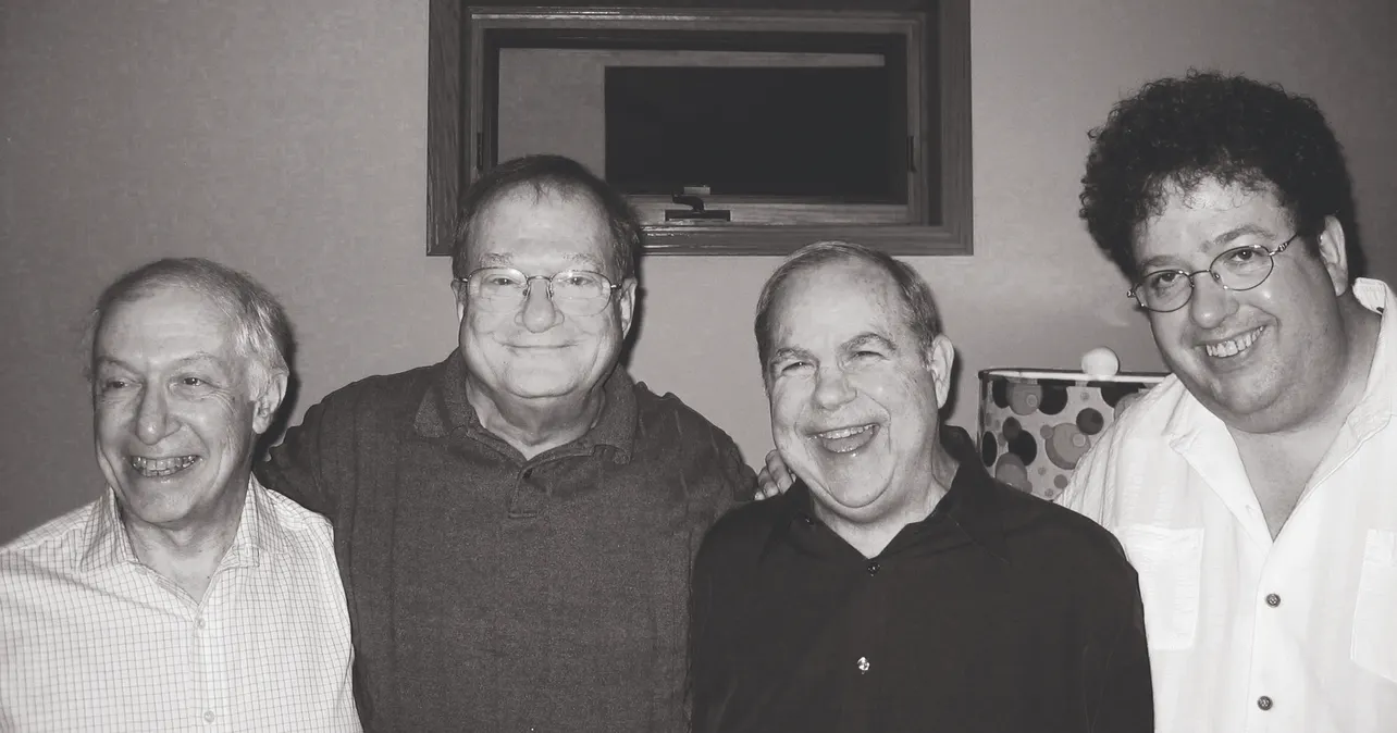 That Marlo group: Simon Aronson, Steve Draun, David Solomon, and Bill Malone