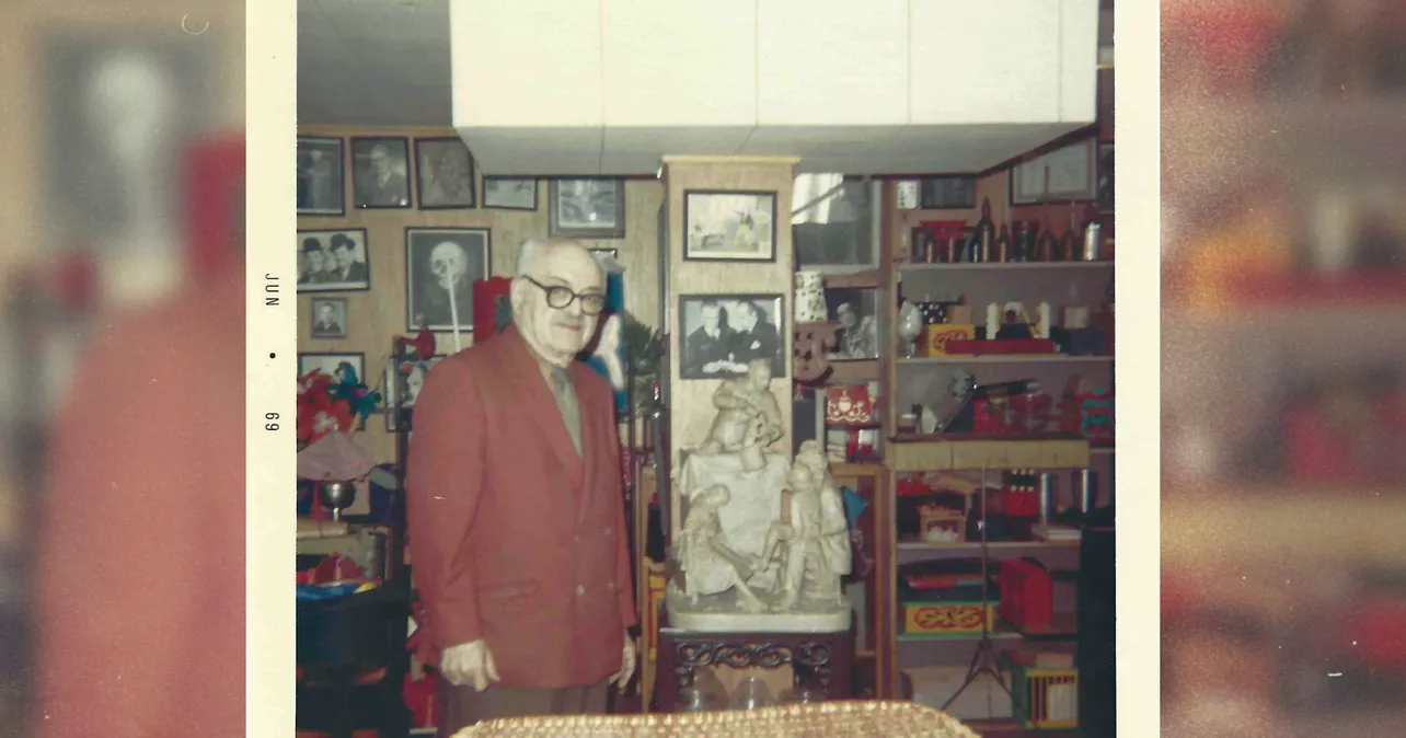 Vintage photograph of Ed Mishell