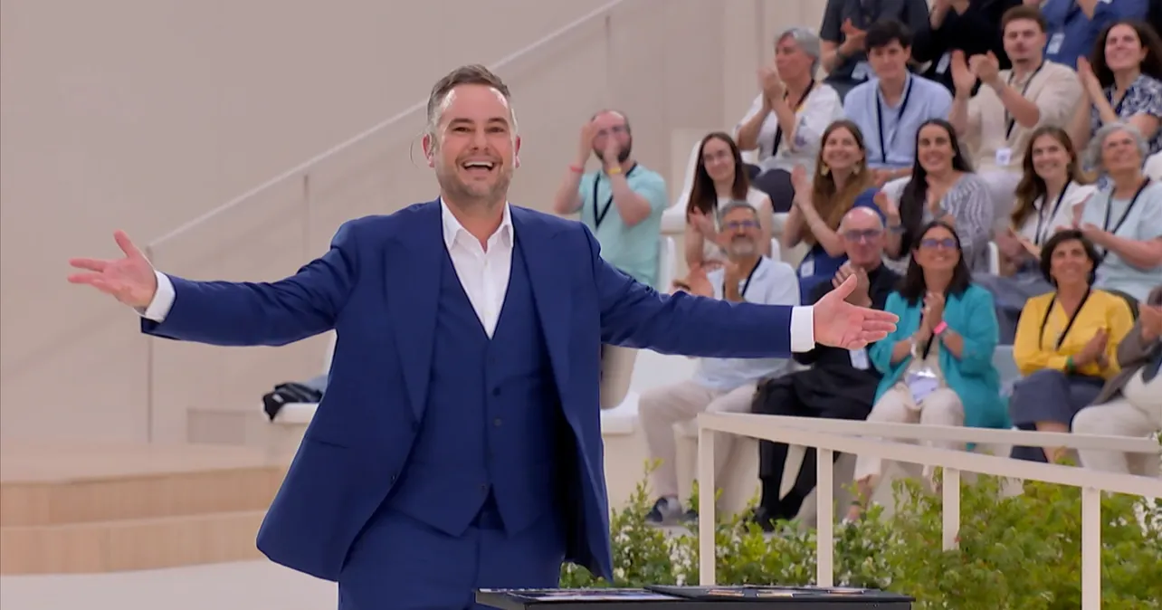 Jorge Blass Opened for the Pope